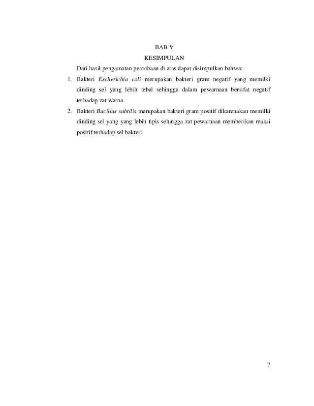 Pengecatan Bakteri Secara Negatif