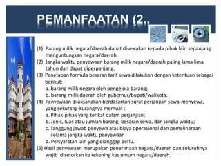 Pengelolaan barang milik negara