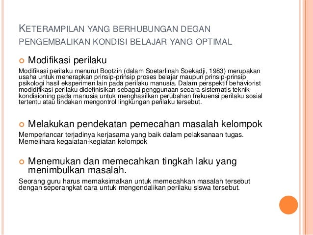Pengelolaan kelas