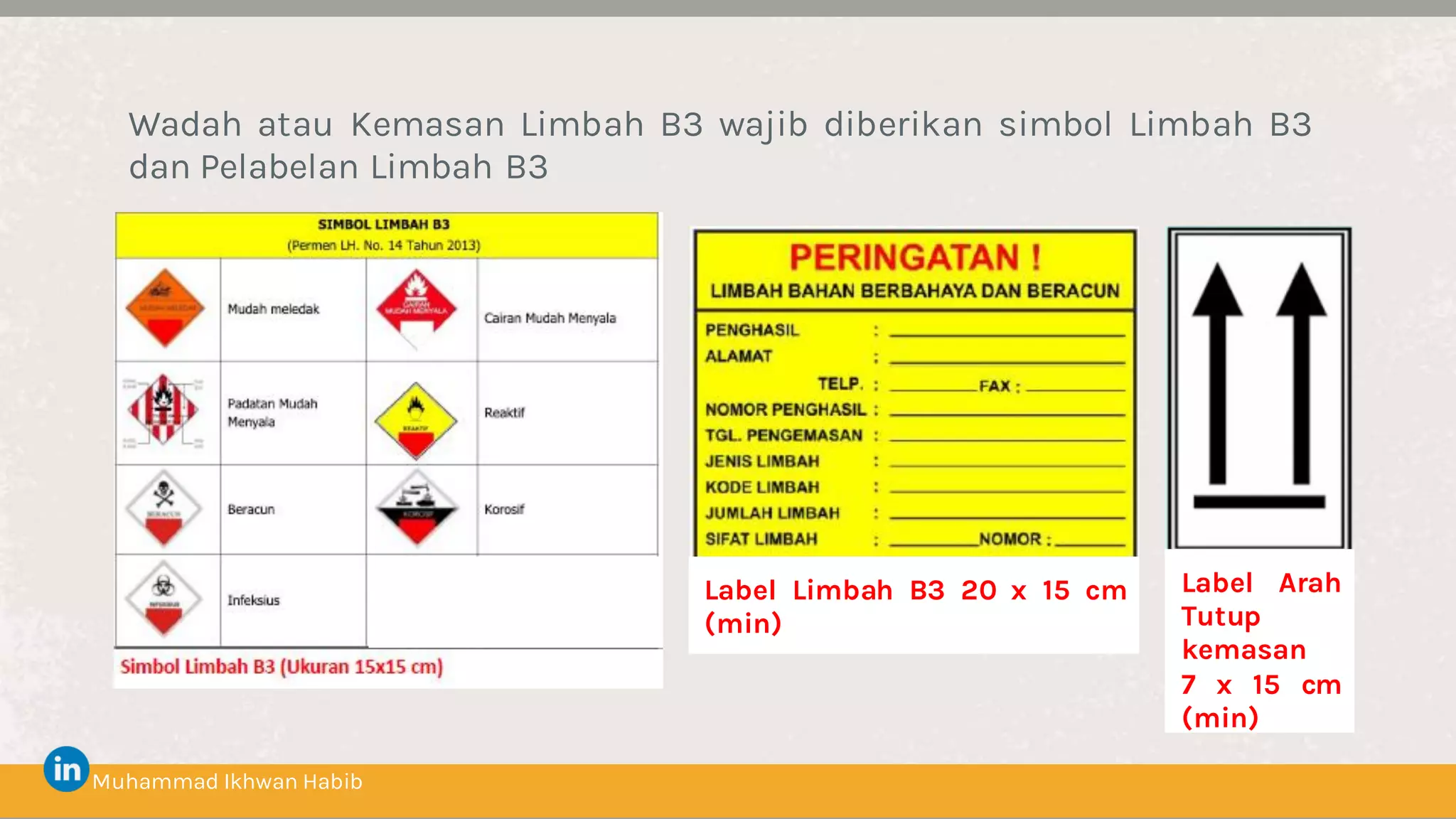 Label B3 Rak pengelolaan limbah b3 (pengurangan, penyimpanan dan pengangkutan).pdf