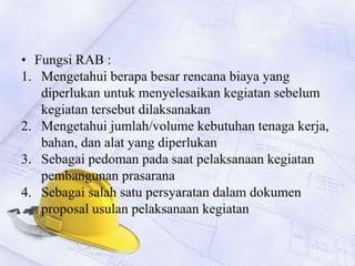 Pengelolaan RAB.ppt
