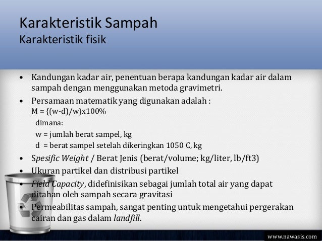 Aspek Teknis Operasional Pengelolaan Sampah (3/4)
