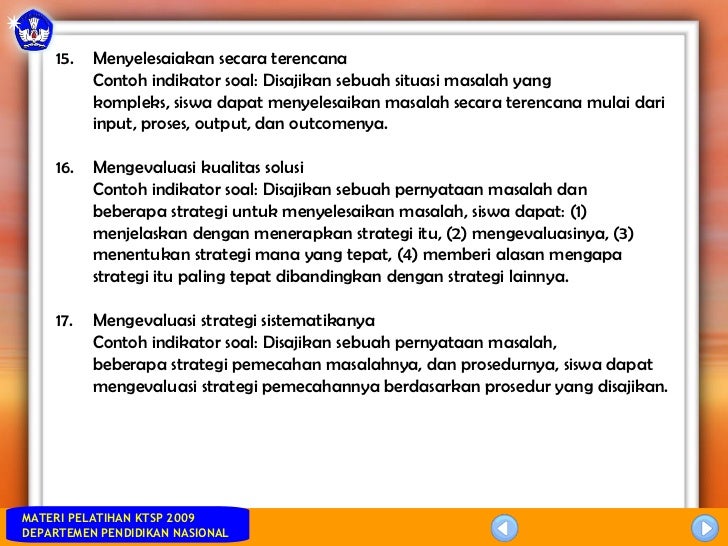 Pengembangan Bahan Ujian Pengembangan Bahan Ujian