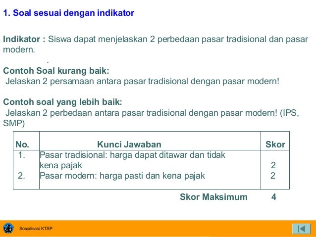 Pengembangan bhn ujian dan analisis