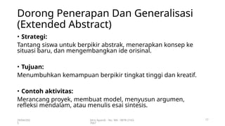 PENGEMBANGAN DEEP LEARNING PADA BAHAN AJAR BERBASIS TAKSONOMI SOLO (1).pptx