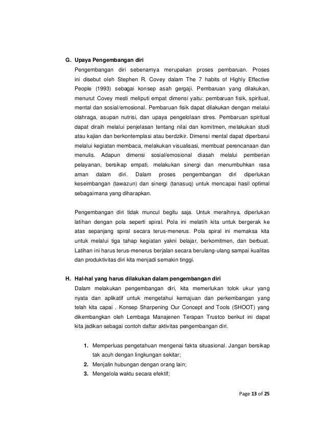 Contoh Essay Pengembangan Diri - Ilustrasi