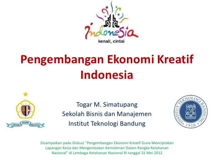 Perkembangan Ekonomi Kreatif Di Indonesia – Studyhelp