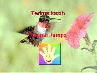 Terima kasihTerima kasih
&
Sampai Jumpa
 