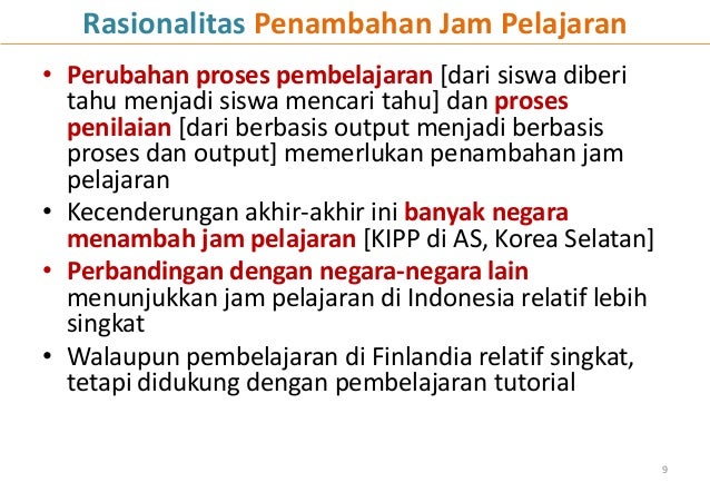 Pengembangan Kurikulum 2013