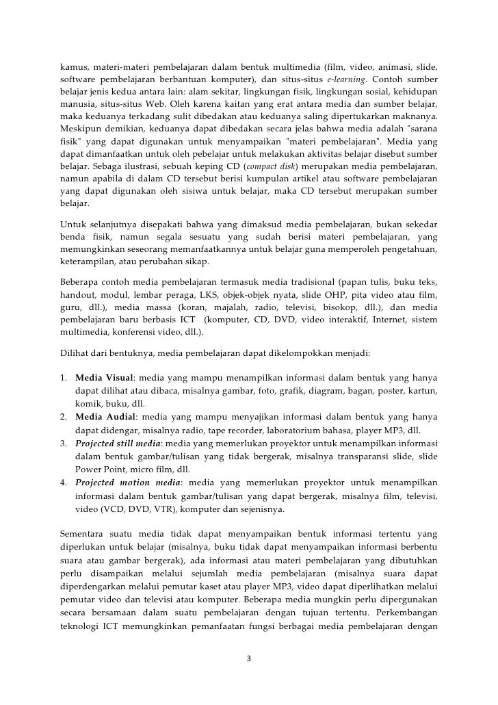 Pengembangan media pembelajaran berbasis ict