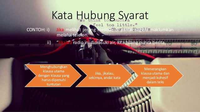 WACANA - KOHESI KATA HUBUNG