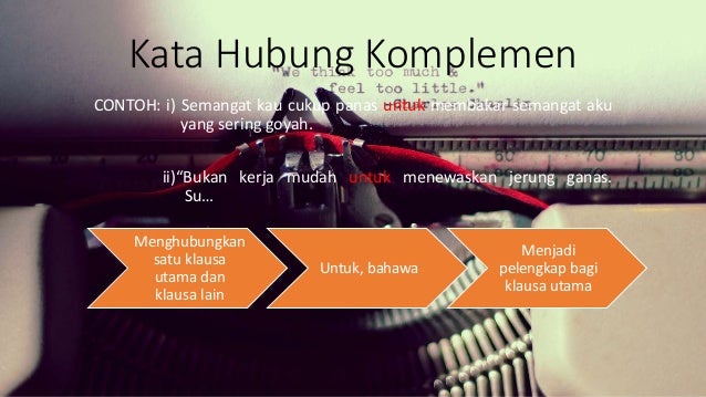 WACANA - KOHESI KATA HUBUNG