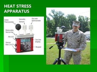 HEAT STRESS
APPARATUS
 