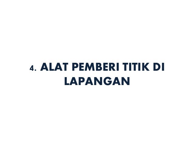 Pengenalan alat ukur tanah sederhana slideshare