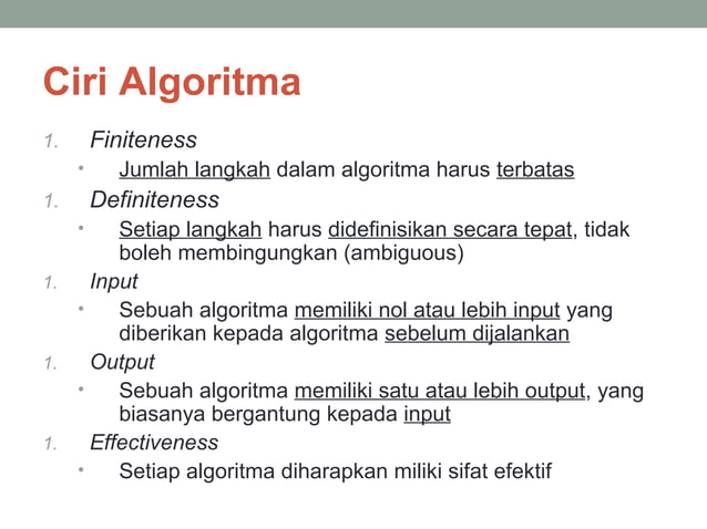 Pengenalan algoritma | PPT