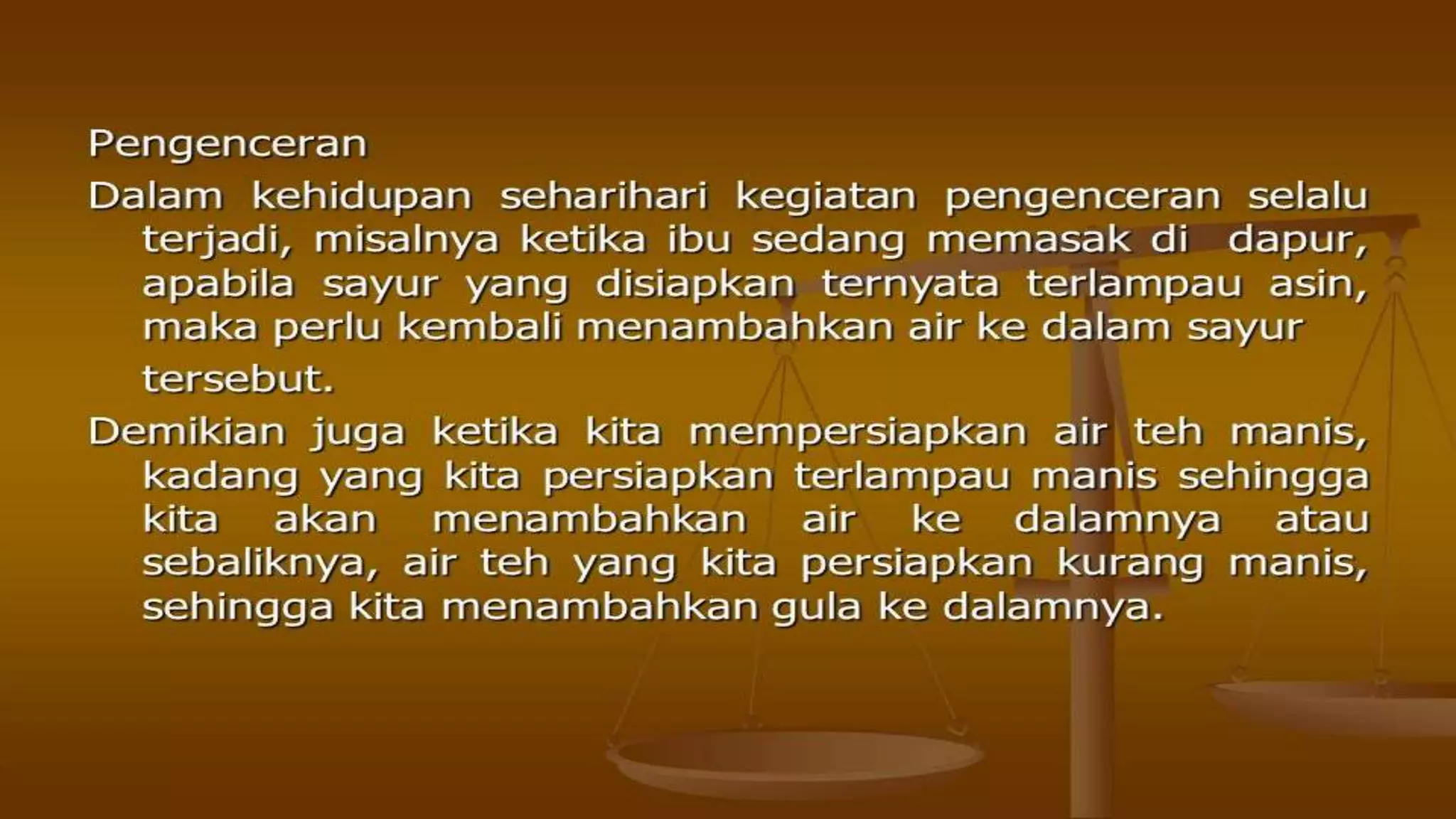Pengenalan bahan dan pembuatan larutan dasar | PPTX