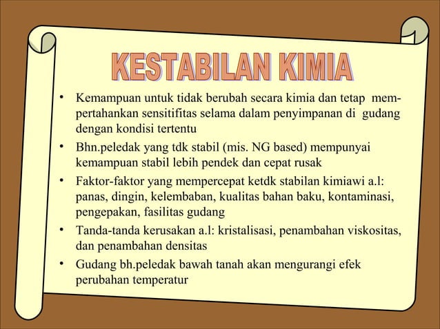 Pengenalan bahan peledak | PPT