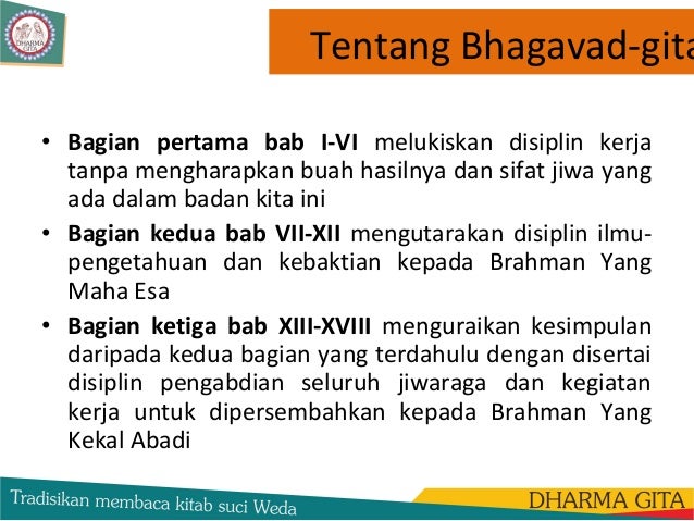 Tradisi Membaca Kitab Suci Weda