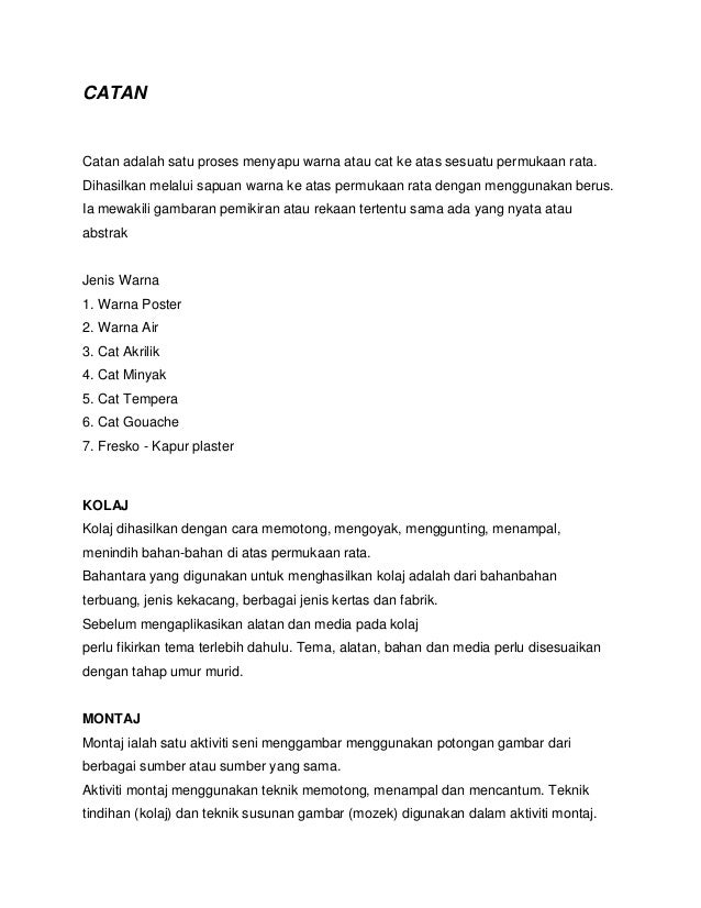 Pengenalan Bidang Menggambar