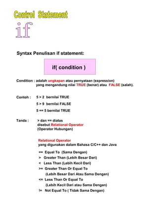 Pengenalan c++ bagian 3 | PPT