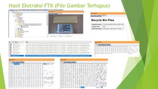 Hasil Ekstraksi FTK (File Gambar Terhapus)
 