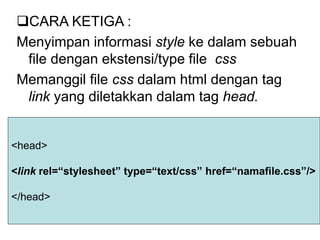 PENGENALAN CSS.ppt