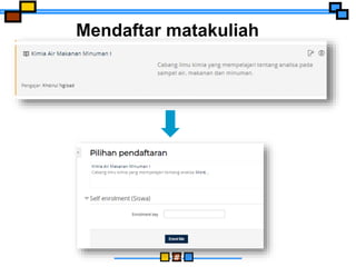 ‹#›
Mendaftar matakuliah
 