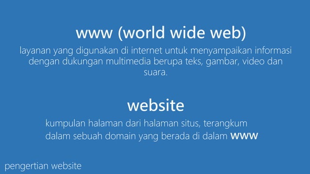 Pengenalan Dasar Web | PDF