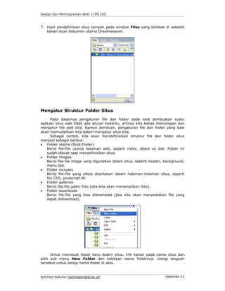Pengenalan dreamweaver | PDF