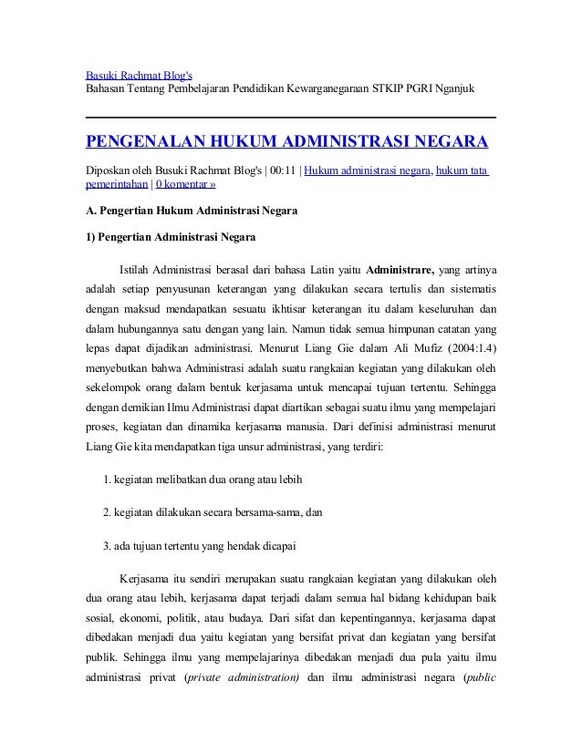 Perbedaan Hukum Tata Negara Dengan Hukum Administrasi Negara Tips Membedakan