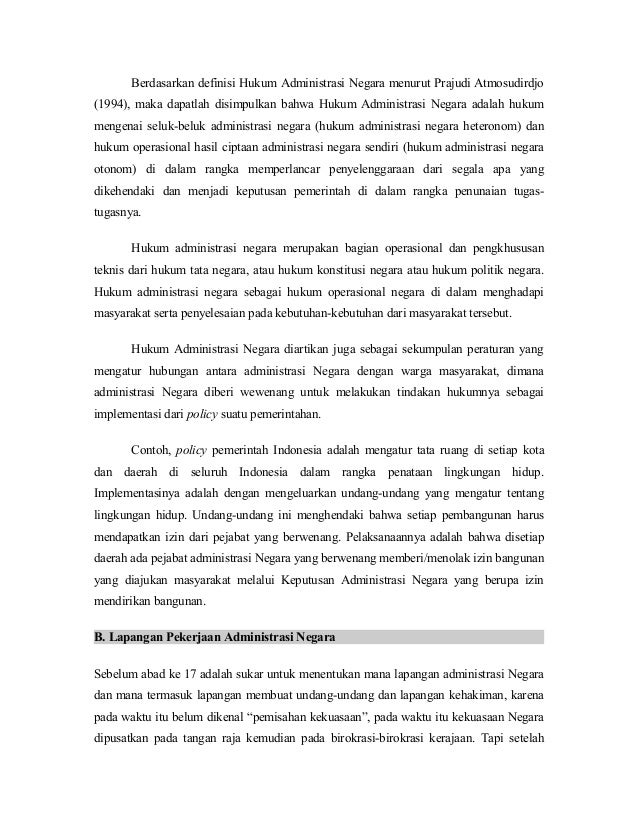 Pengenalan Hukum Administrasi Negara