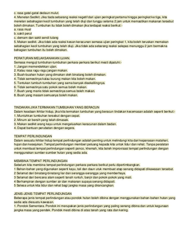 Pengenalan Ikhtiar Hidup