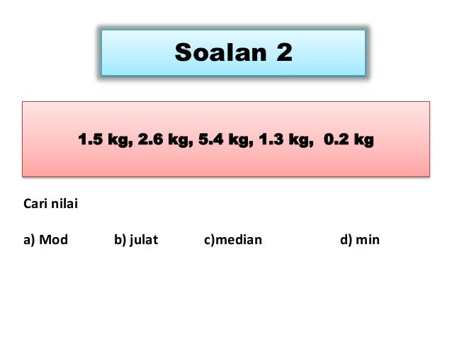 Maksud Julat Dalam Matematik