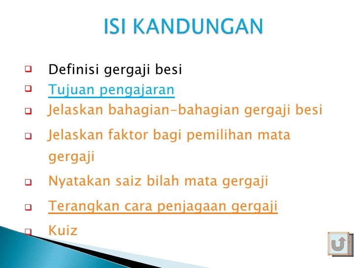 Pengenalan kepada gergaji besi Pengenalan kepada gergaji besi