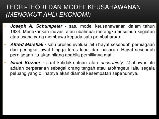 Pengenalan Kepada Keusahawanan