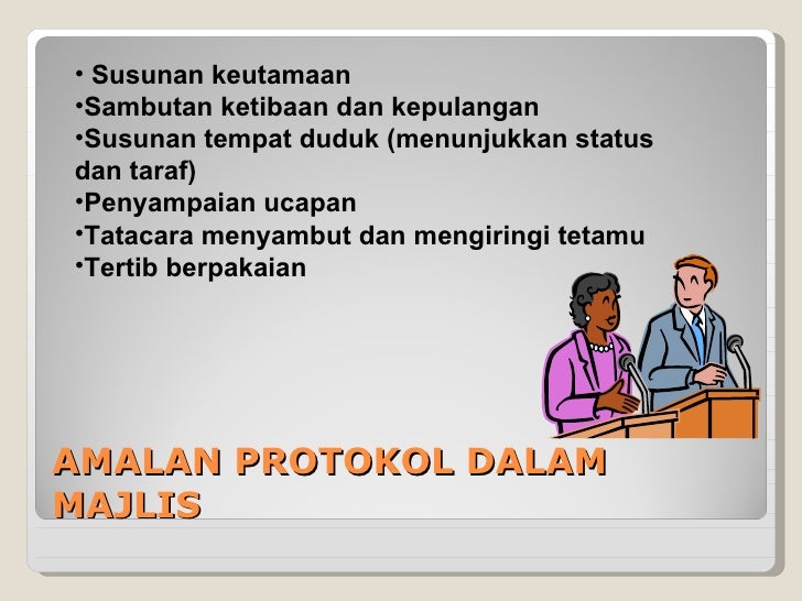 Pengenalan kepada protokol & etiket sosial