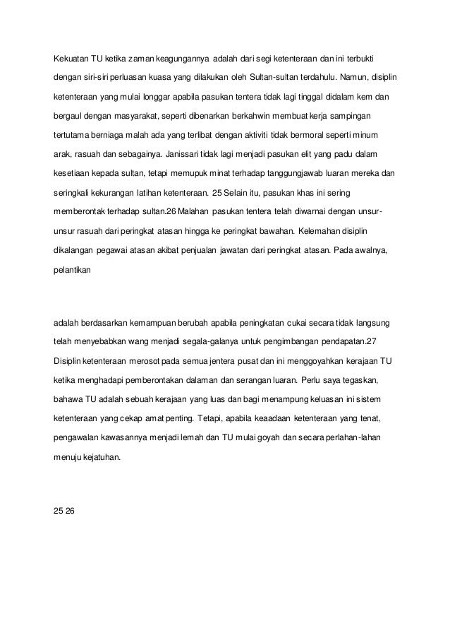 Pengenalan Kerajaan Turki Uthmaniyah Nina
