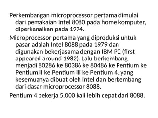 PENGENALAN komponen sistem komputer untuk siswa smp | PPT