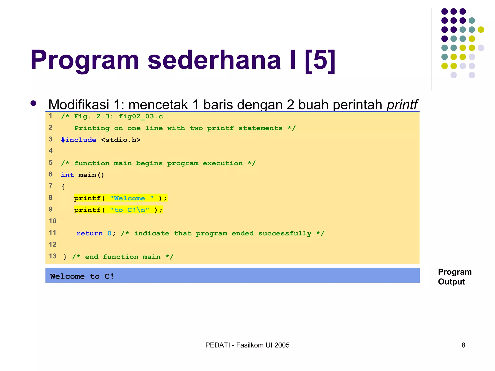 Presentasi Pengenalan konsep pemrograman | PPT