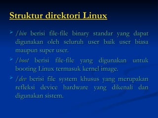 Pengenalan_linux dan sistem operasi dasar linux.ppt