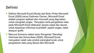 Comprehensive Introduction to Microsoft Excel: Features, Functions, and ...