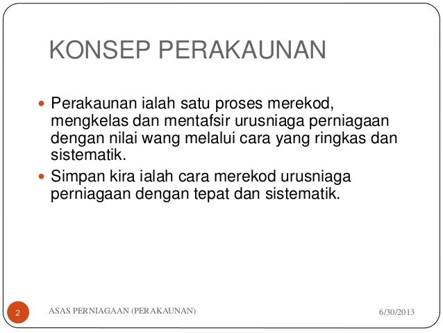 Pengenalan Perakaunan Slide Share