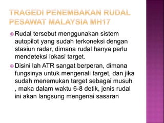Atr Target ATR (AUtomatic target Recognition) | PPTX