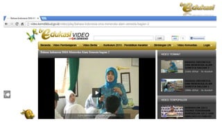 Video On Demand TV Edukasi
 