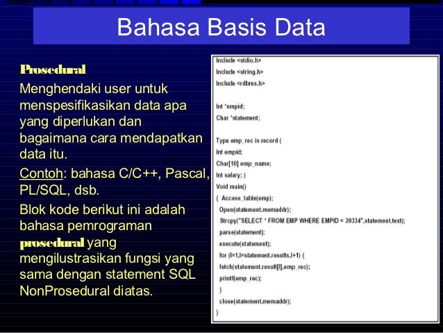 Pengenalan sistem database