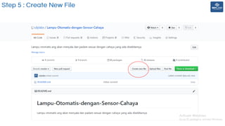 Pengenalan thinkercad dan github | PDF