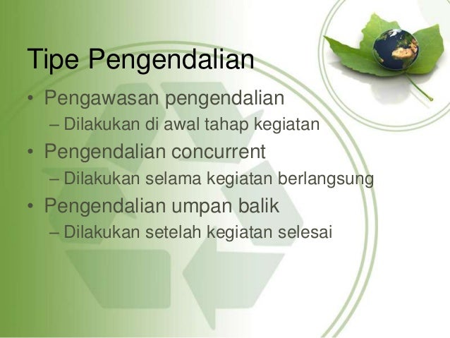 Pengendalian Manajemen