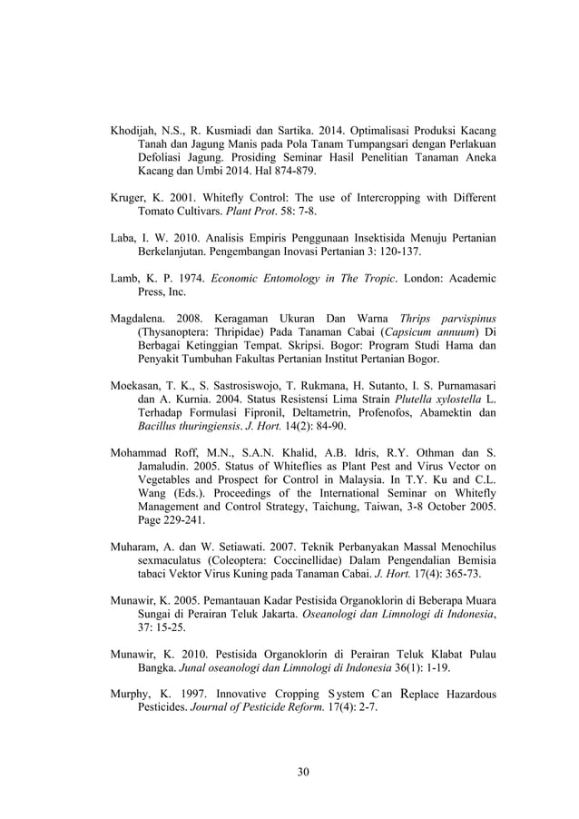 Pengendalian Organisme Pengganggu Tanaman (OPT) Berbasis Ramah ...