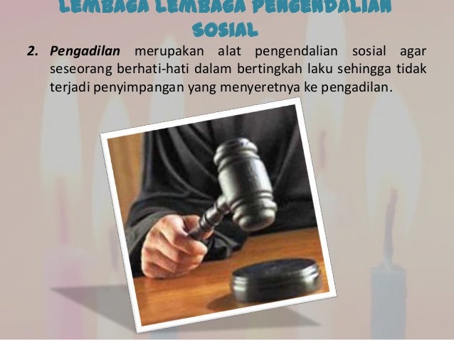 Pengendalian Sosial