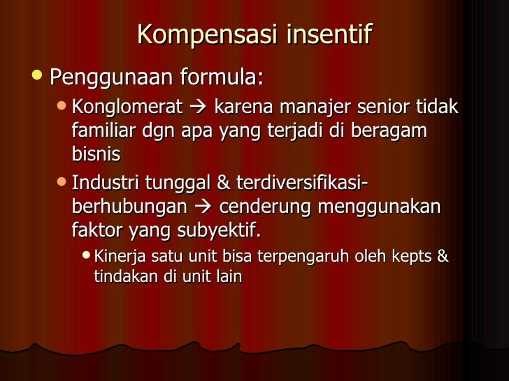 Pengendalian untuk strategi yang terdiferensiasi